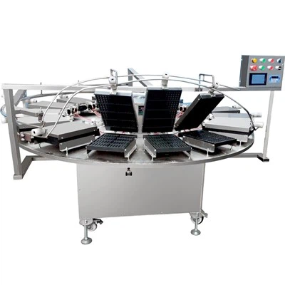 Maschine zur Herstellung weicher Waffeln